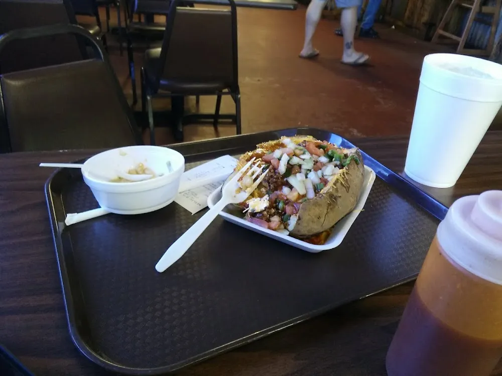 Famous Baked Potatoes with Brisket